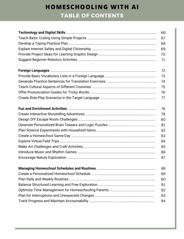 Homeschooling with AI - A Guide to Smarter Learning - Image 4